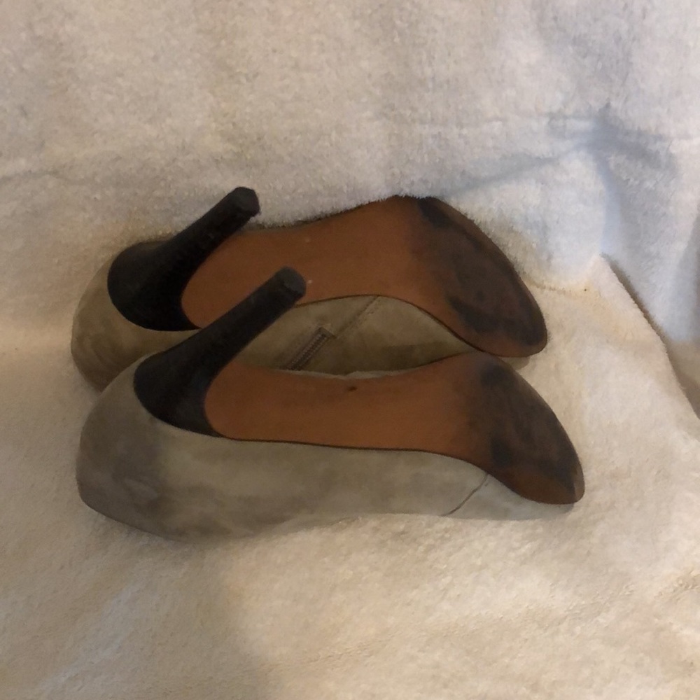 Francosarto Open Toed Bootie, Size 8 Wide - image 5